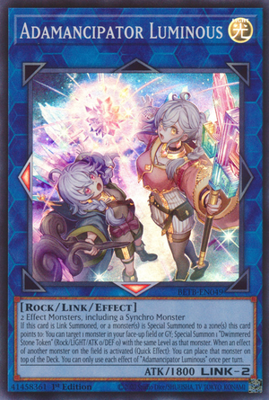 Adamancipator Luminous - Yugipedia