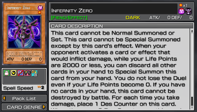 Infernity Zero (Tag Force 5) - Yugipedia