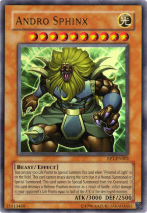 Andro Sphinx - Yugipedia