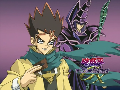 Dimitri with "Dark Magician"