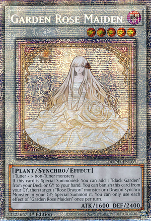 Garden Rose Maiden - Yugipedia