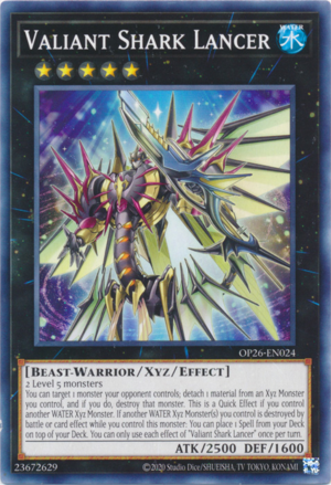 Valiant Shark Lancer - Yugipedia