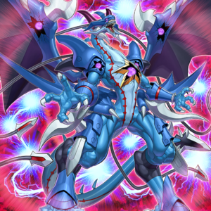 "Hyperstrike Dragon Dragiastar F", one of the first High Dragon Type monsters