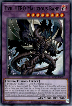 Evil HERO Malicious Bane - Yugipedia