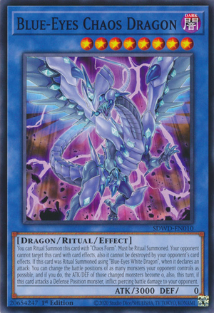 再録禁止カード青　In the Eye of Chaos ほか Blue-Eyes Chaos Dragon - Yugipedia