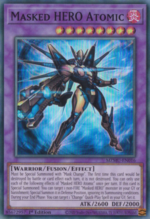 Masked HERO Atomic - Yugipedia