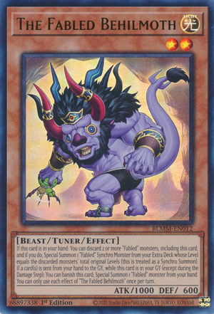 ベヒーモス2018 The Fabled Behilmoth - Yugipedia