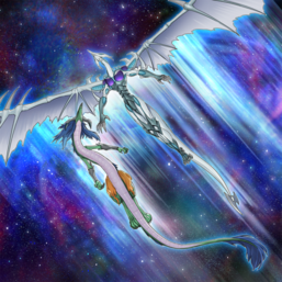 "Stardust Dragon" and "Stardust Xiaolong" in the artwork of "Stardust Illumination"