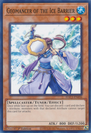 Geomancer Of The Ice Barrier Yugipedia Yu Gi Oh Wiki