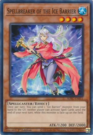 Card Errata:Spellbreaker of the Ice Barrier - Yugipedia