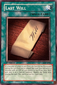 last will yugioh card Yugioh Card of Last Will - Limited Edition - NM