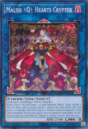 Maliss Q Hearts Crypter - Yugipedia