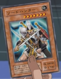 sword hunter yugioh card Sword Hunter TB-27 Yu-Gi-Oh Yugioh Retro Card Konami JAPAN  AKIBA JUNKY  ONLINE SHOP