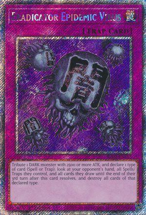 card virus yugioh Yu-Gi-Oh Crush P5-03 Ultra Parallel Rare EX-VG Japanese i600 An individual card from the Yu Eradicator Epidemic Virus - Yugipedia