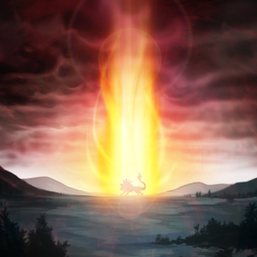 "Hazy Flame Cerbereus" and "Hazy Pillar".