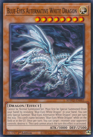 BEWD他 Blue-Eyes Alternative White Dragon - Yugipedia