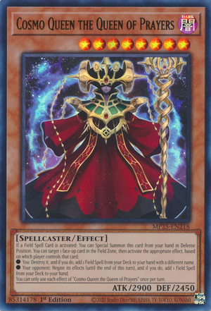 コスモクィーン Cosmo Queen the Queen of Prayers - Yugipedia