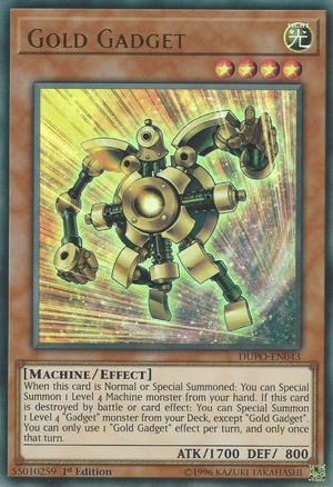 Card Errata:Gold Gadget - Yugipedia