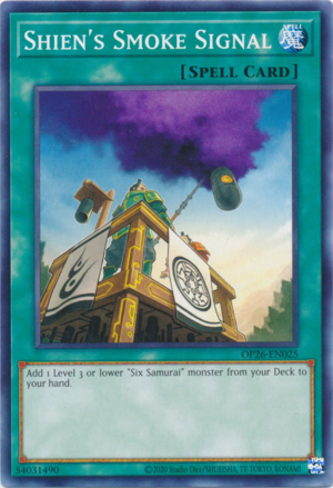 Shien's Smoke Signal - Yugipedia
