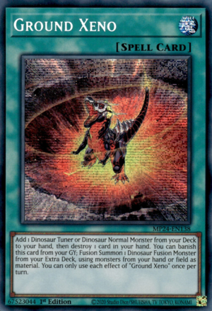 thumbnail image 2 of Yu-Gi-Oh! Japanese Card – Ground Xeno (DBWS-JP006) Super Rare, Lightly Played 2 of 11