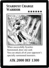 Stardust Charge Warrior Manga Yugipedia Yu Gi Oh Wiki