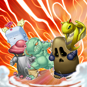 Several Normal Monsters in the artwork of "The Law of the Normal".