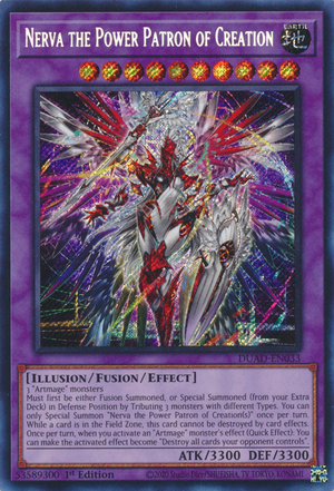 Nerva the Power Patron of Creation - Yugipedia