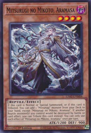 Mitsurugi no Mikoto, Aramasa - Yugipedia