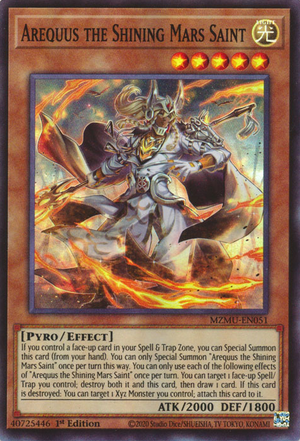 Arequus the Shining Mars Saint - Yugipedia