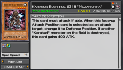 Karakuri Bushi mdl 6318 