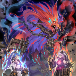 "Rakea", "Aruha", and a fusion of "Rage" and "Anguish" in the artwork of "Abomination's Prison".