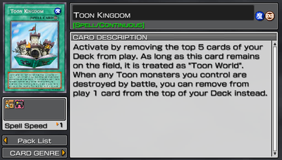 Toon Kingdom Force 5 Yugipedia Yu Gi Oh Wiki