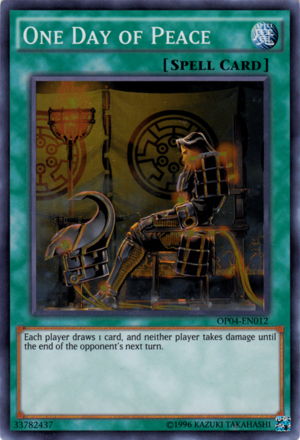 One Day Of Peace Yugipedia Yu Gi Oh Wiki