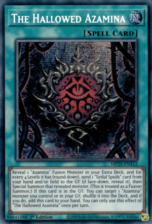 The Hallowed Azamina - Yugipedia