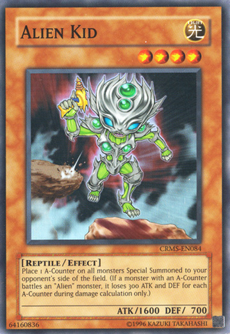 alien yugioh cards Yu-Gi-Oh! - Overlord (CRMS-EN038) - Crimson Crisis - Unlimited Edition 200 When this card is Normal Summoned Alien Stealthbuster - Dawn of