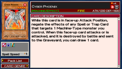 冥冥　サイバー Cyber Phoenix (Tag Force 3) - Yugipedia