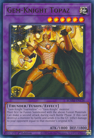 Gem-Knight Topaz - Yugipedia