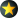 a yellow star on a black circle