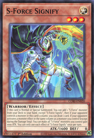 S-Force Signify - Yugipedia