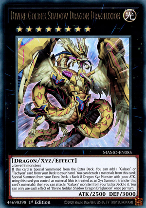 Divine Golden Shadow Dragon Dragluxion - Yugipedia
