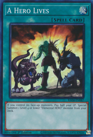 A Hero Lives - Yugipedia
