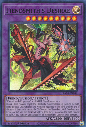 Fiendsmith's Desirae - Yugipedia