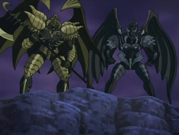 "Goldd, Wu-Lord of Dark World" and "Sillva, Warlord of Dark World".
