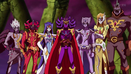 The Seven Barian Emperors together.
