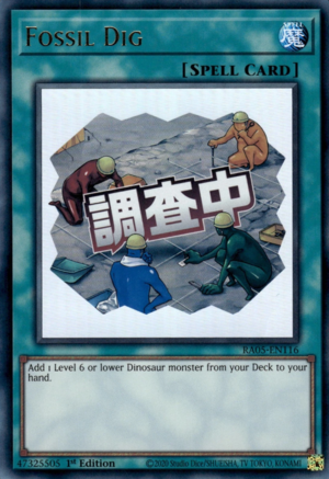 Fossil Dig - Yugipedia