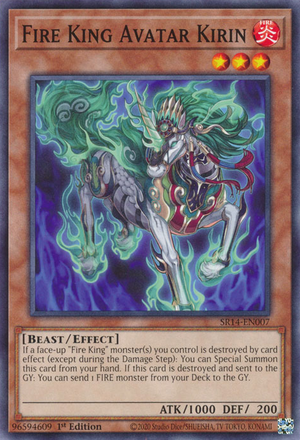 Fire King Avatar Rangbali - Yugipedia - Yu-Gi-Oh! wiki