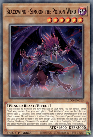 Blackwing - Simoon the Poison Wind - Yugipedia