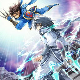 "Blue Dragon Ninja" and "White Dragon Ninja" in the artwork of "Ninjitsu Art of Shadow Sealing"