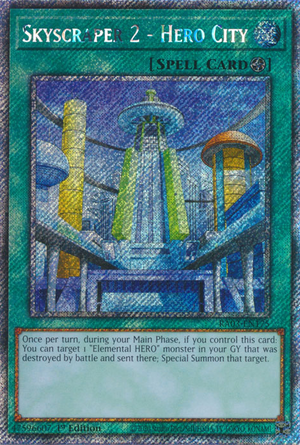 yugioh skyscraper card YuGiOh Spell Card Skyscraper LDS3-EN105 1st Edition Common