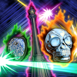 "Cabrera Stone", "Ashoka Pillar" and "Crystal Skull" in the artwork of "Triangle O".